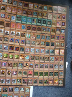 Vtg Lot 340+ Yugioh Cards 1996 Trading Playing Cards READ - Some Damaged 1st Ed - Image 4
