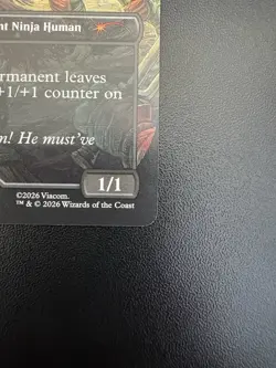 Borderless Nonfoil Super Shredder Spotlight Richmond TMNT MTG - Image 3