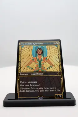 1x Metropolis Reformer NM R Showcase MoM: Aftermath (MAT) MTG Magic - Image 1