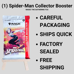 (1) Spider-Man Collectors Booster - Magic the Gathering - Factory Sealed Pack - Image 1
