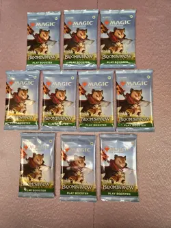 Magic: The Gathering BloomBurrow Play Booster Packs Lot of 10 English - Image 1