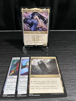 Custom EDH Feat. Breya, Etherium Shaper (White Blue Black Red) - Image 2