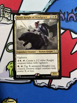 Aryel, Knight of Windgrace x1 Mtg March of the Machine Commander - Image 1