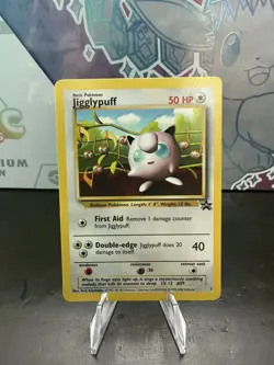 Jigglypuff #7 Black Star Promo Pokemon 2000 - Image 1