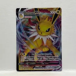 Pokemon TCG Jolteon VMAX Holo Ultra Rare Card Evolving Skies 051/203 - Image 1