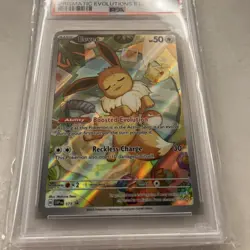 2025 Pokemon Eevee 173 SVP Prismatic Evolutions ETB PSA 10 - Image 3