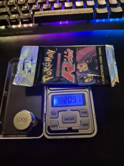 HEAVYU! WOTC Pokemon Team Rocket Booster Pack! 20.9+g 🚀 742818061766 - Image 1