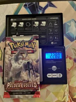 Very Heavy! 22.80g Pokemon Sealed Paldea Evolved Booster Pack - Image 1