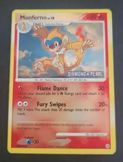 Pokemon TCG - Monferno 56/130 Reverse Holo Diamond & Pearl Stamped - Image 1