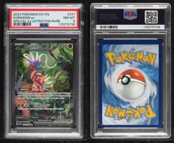 Koraidon ex Special Illustration Rare Pokemon Scarlet & Violet SV1 PSA 8 - Image 3