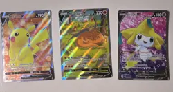 Pokemon Pikachu V, Charizard V & Jirachi V Holo Lot of 3 - English - Image 1