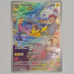 Pokemon TCG - S&V 151 - 173/165 Pikachu - Illustration Rare - NM - English - Image 1