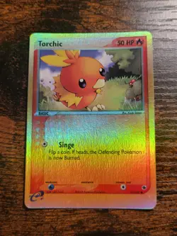 Pokemon Torchic 74/109 Ruby and Sapphire Reverse Holo LP - Image 1