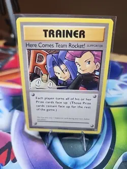 Here Comes Team Rocket! 113/108 Pokemon Evolutions Secret Rare - Image 1