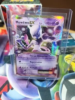 Mewtwo EX 52/108 Evolutions Holo Pokemon TCG XY - Image 1