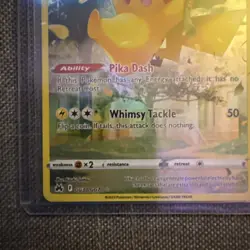 2023 Pokemon Crown Zenith Pikachu GG30/GG70 Galarian Gallery Full Art NM - Image 2