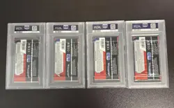 PSA 9 MINT Pokemon Destined Rivals Booster Packs Set of 4 Sequential Certs 2025 - Image 2