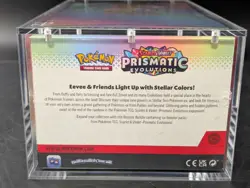 Pokemon SV8.5 Prismatic Evolutions Sealed Booster Bundle Display Case W/Acrylic - Image 3