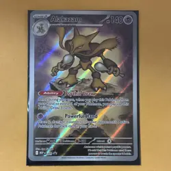 Pokemon Alakazam 009 Me: Mega Evolution Promo 140 HP Stage 2 Holo Psychic Draw - Image 1