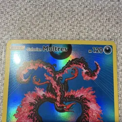 Pokemon TCG Galarian Moltres SWSH284 Sword & Shield Promo Full Art Holo 2023 - Image 2