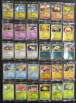 Lot 30 different Sealed Ball Pokemon Chinese Gengar Eevee Squirtle NE40 - Image 1