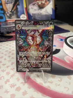 2023 Pokemon Scarlet & Violet Ruler of Black Flame #134/108 Charizard ex - Image 1