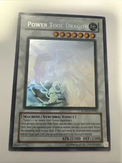 Yugioh Power Tool Dragon RGBT-EN042 Ghost Rare - Image 1