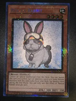 Rescue Rabbit RA02-EN008 (PCR) Yugioh Fast Ship - Image 1