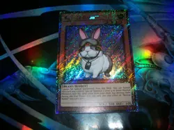 Rescue Rabbit 1st Edition Platinum Secret Rare RA02-EN008 Yu-Gi-Oh! - Image 1