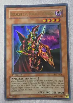 Yu-Gi-Oh Breaker the Magical Warrior MFC-071 1st Edition Ultra Rare NM - Image 1