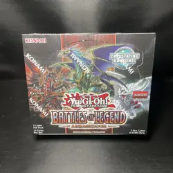 Yu-Gi-Oh Battles of Legend Armageddon Booster Box 1st Ed 24 Packs Sealed - Image 1
