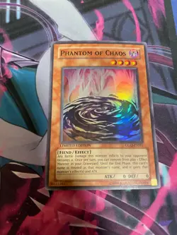 YUGIOH - PHANTOM OF CHAOS - SUPER RARE - GLAS - LIMITED EDITION - LP - Image 1