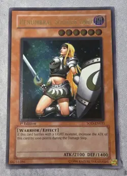 ​Yu-Gi-Oh Penumbral Soldier Lady SOD-EN033 1st Edition Ultra Rare NM - Image 1