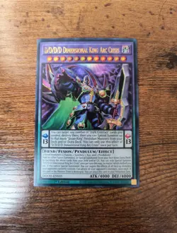 D/D/D/D Dimensional King Arc Crisis (ULTRA RARE) DOOD-EN035 (MINT) Yu-Gi-Oh! - Image 1