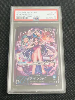 PSA 10 One Piece Card Boa Hancock Leader Parallel Rare Japanese 2024 - Image 1