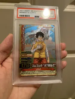 PSA 9 2011 ONE PIECE ONEPY BERRY BERRY MATCH VOL.13 MONKEY D. LUFFY C561 - Image 1