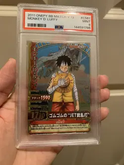 PSA 9 2011 ONE PIECE ONEPY BERRY BERRY MATCH VOL.13 MONKEY D. LUFFY C561 - Image 4