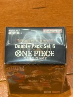 One Piece DP-06 Emperors in the New World OP09 Double Pack Set 6 FACTORY SEALED - Image 2