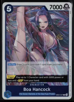 Boa Hancock EB04-027 One Piece The Azure Sea's Seven Rare Near Mint - Image 1
