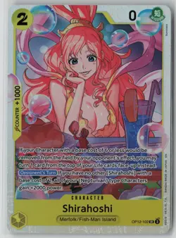 Shirahoshi OP12-102 One Piece Legacy of the Master Super Rare Near Mint - Image 1
