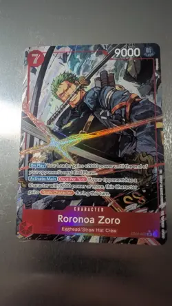 One Piece, Bandai, Roronoa Zoro ALT ART , EB04-007, EB04, 9000 Power - Image 1