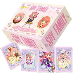 Spy x Family Doujin Trading Card Premium CCG 13 Pack Booster Box Crown new - Image 1