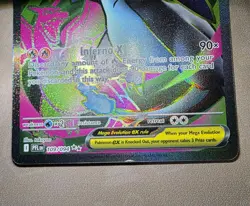 Pokemon TCG Mega Charizard X EX 109/094 Full Art Holo Ultra Rare Card - Me02 Set - Image 2