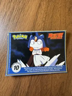 1999 Vulpix Moltres PokeTrivia Pokemon Card Mewtwo Strikes Back Movie Scene - Image 5