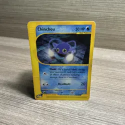 Pokemon Chinchou 70/147 Aquapolis Unlimited 2002 Non-Holo Card LP Condition - Image 1