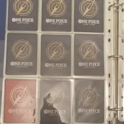 One Piece Card lot with Binder. Estimate about 200 cards in binder Various - Image 4