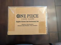 One Piece Card Game English Version 2nd Anniversary Set NEW FACTORY SEALED - Image 4
