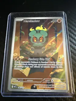 Marshadow 146/132 Illustration Rare Pokemon Card Mega Evolution IR NM - Image 1