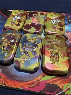 Lot Of 30 Pokemon Prismatic Evolution 151, me, Opened Mini Tins Empty No cards - Image 5