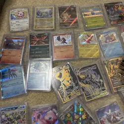 Huge Pokemon Lot Of 450+ Cards, Full Art, Holos Base Rare, Pokemon Cards - Image 2